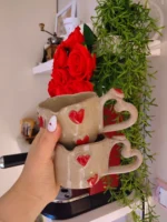 كوب قلب الحب مالي بيتنا الكوب