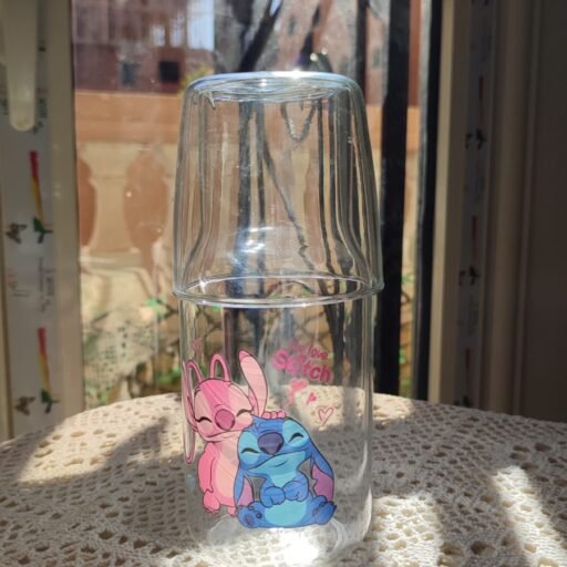 طقم زجاجه وكوب ستيتش