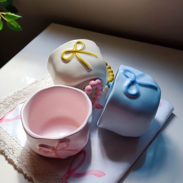 Pastel Bow Mug 🎀