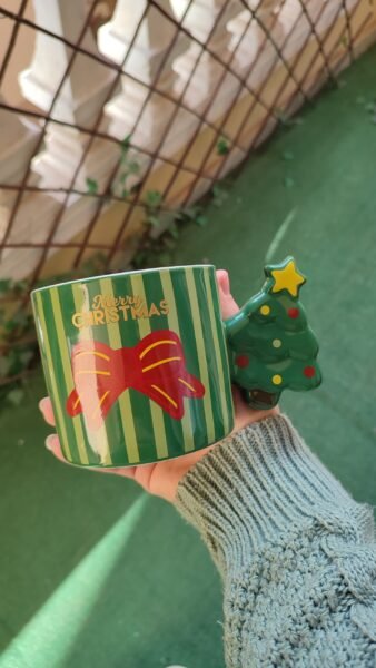 Christmas tree mug