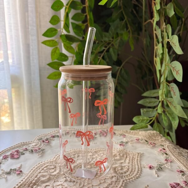 Bow iced cup