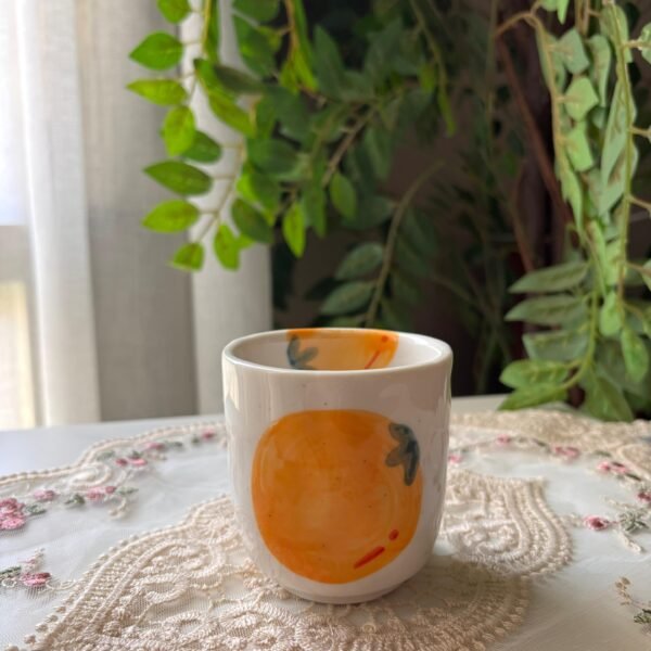 Orange Espresso cup