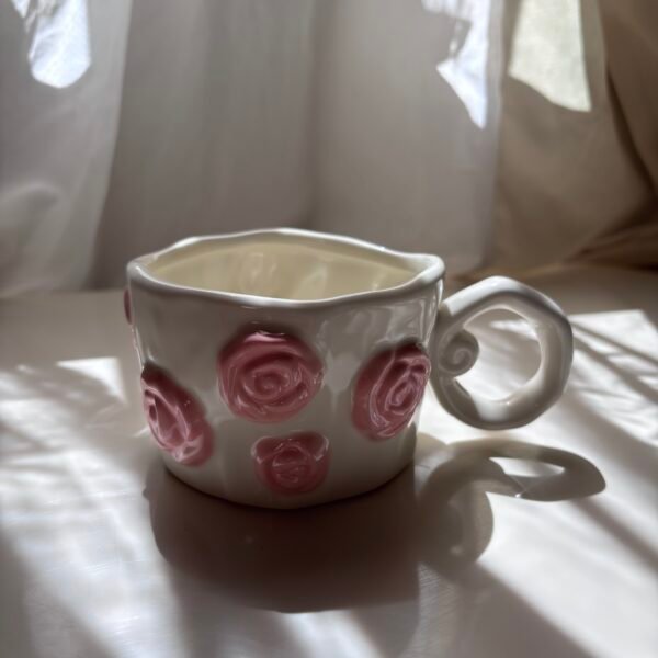 Flowery mug