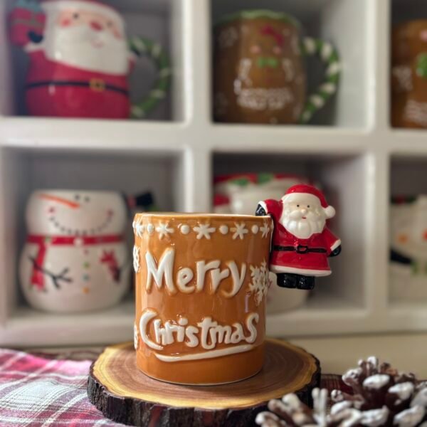 Merry Christmas santa mug