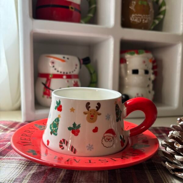 Christmas Cheer Cup & Saucer 🎄❤